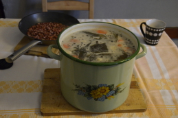 rozgrzewająca zupa z glonami
